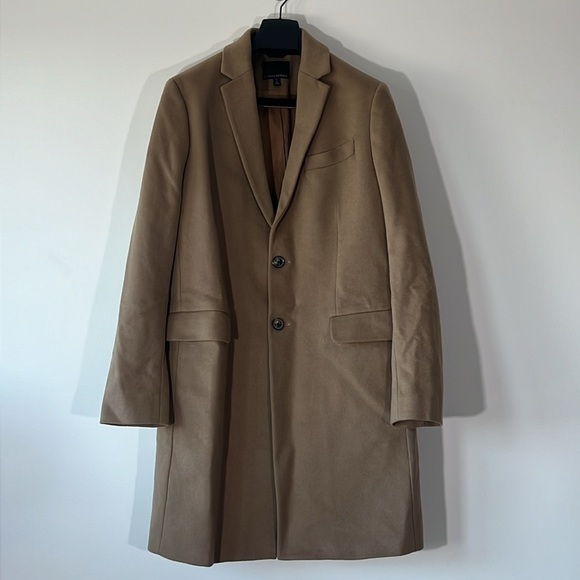 Banana Republic Wool Blend Overcoat Camel - Picture 1 of 7
